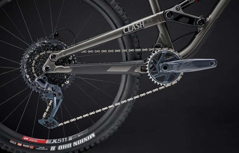 Commencal Clash Race Dark Slate Enduro Bike Detail Image 2