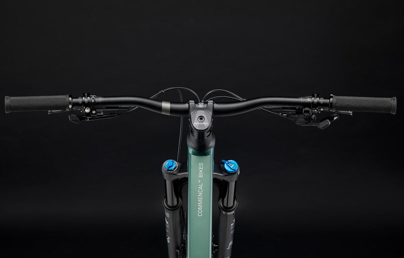 Load image into Gallery viewer, Commencal T.E.M.P.O. Essential Metallic Green Trail Bike