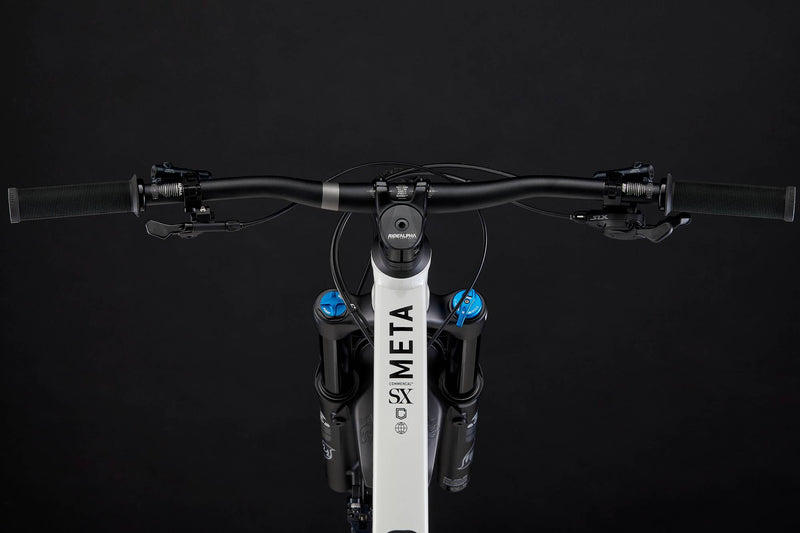 Load image into Gallery viewer, Commencal META SX V5 Essential Clear Silver Enduro Bike