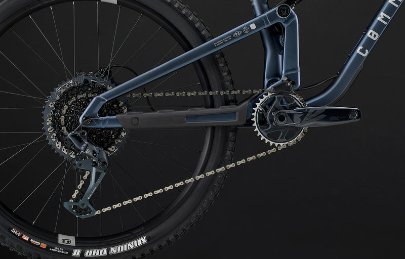 Commencal META SX V5 Race Sparkly Blue Enduro Bike Detail Image 1