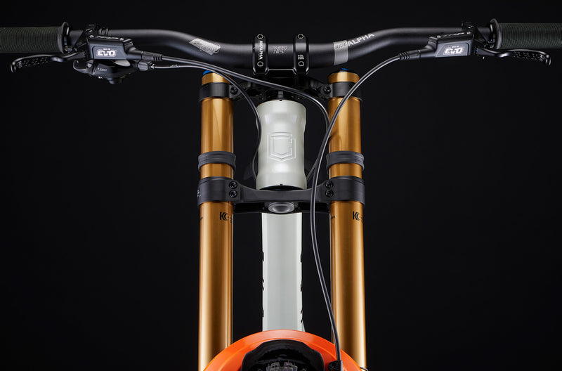 Load image into Gallery viewer, Commencal Supreme DH V5 Signature Clear Silver Downhill Bike