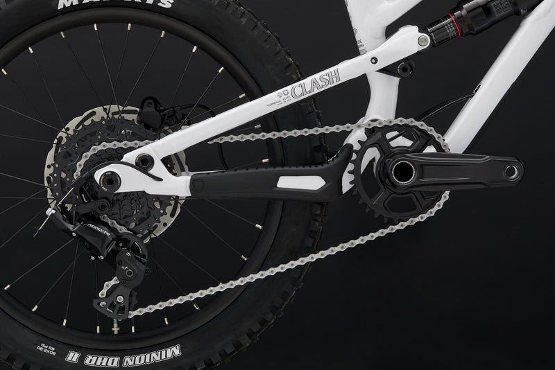 Commencal Clash 20 Pure White Kids Mountain Bike Detail Image 1