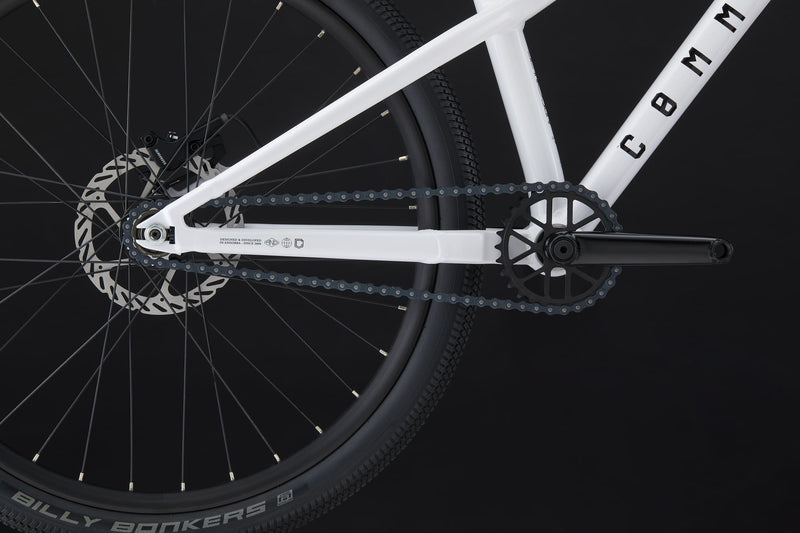 Commencal Absolut 24 Pure White Kids Dirt Bike Detail Image 2