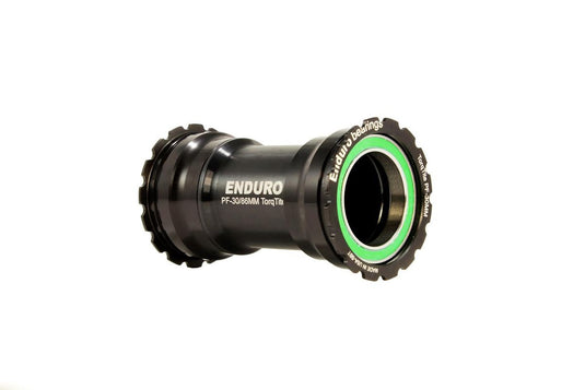 Enduro TorqTite Stainless Steel Angular Contact Bottom Bracket BB386 for 30mm Cranksets