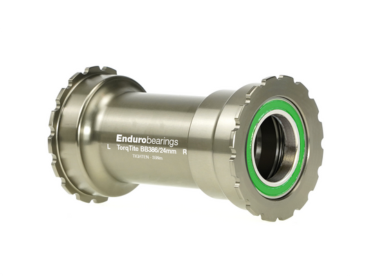 Enduro TorqTite SS Radial BB386 Bottom Bracket for 24mm