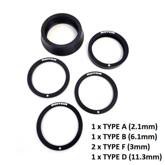 Rotor BB 3D+ 2.5mm Spacer Type A - Pack of 2