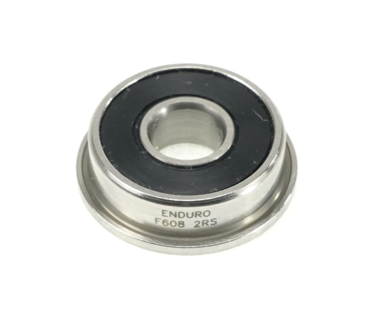 Enduro F608 2RS ABEC-3 Flanged Bearing 8 x 22/24 x 7