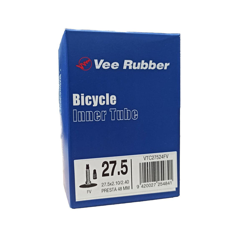 Load image into Gallery viewer, Vee Rubber Inner Tube 27.5 x 2.10/2.40 FV 48MM Presta - VTC27524FV
