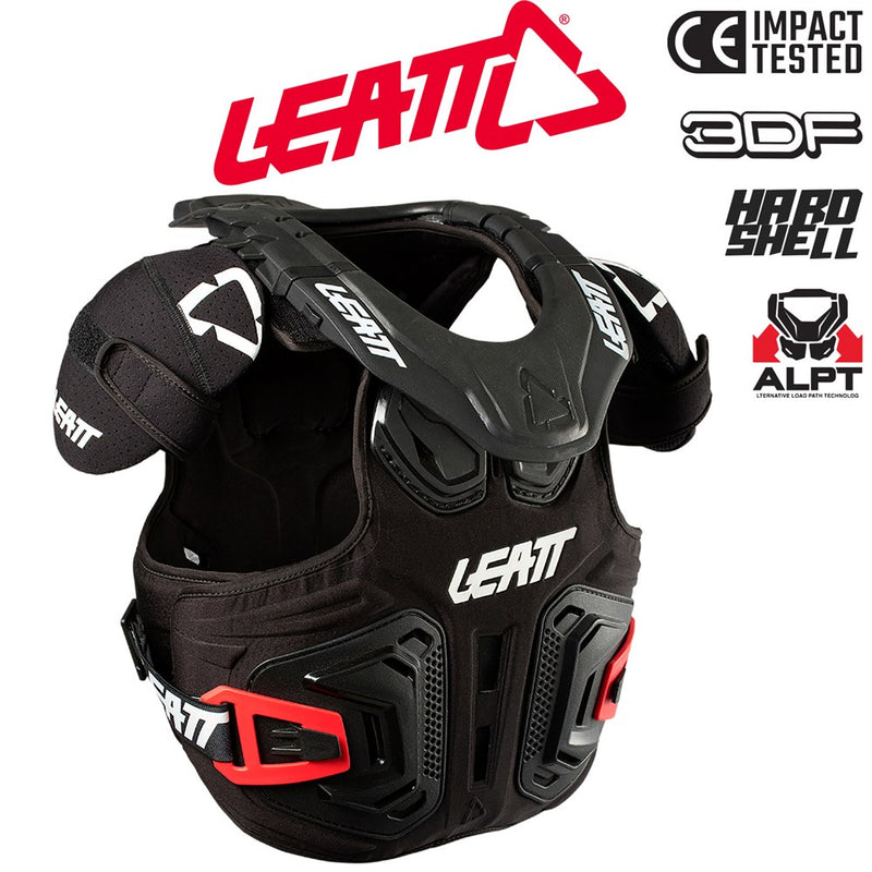 Load image into Gallery viewer, Leatt Fusion Vest 2.0 JR Black - Youth
