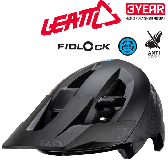 Leatt AllMtn 3.0 Helmet Stealth Black/Grey