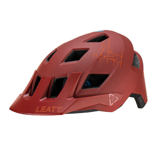 Leatt MTB All MTN 1.0 Helmet - Lava - Large 59-63cm