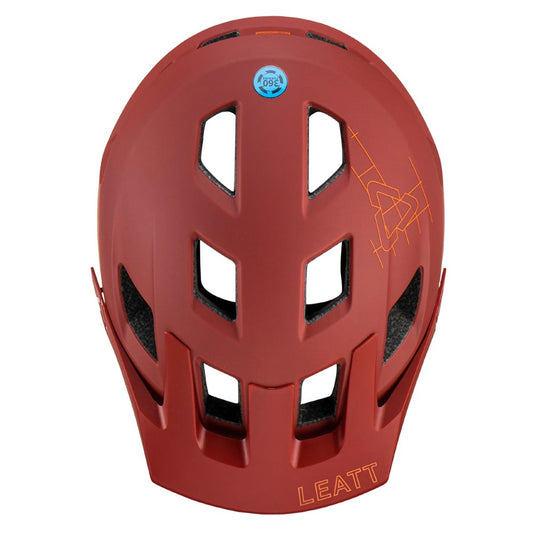Leatt MTB All MTN 1.0 Helmet - Lava - Large 59-63cm