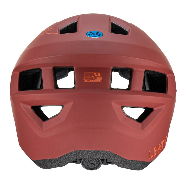 Load image into Gallery viewer, Leatt MTB All MTN 1.0 Helmet - Lava - Large 59-63cm
