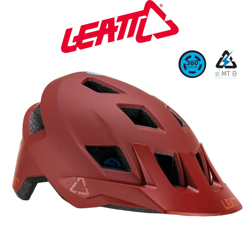 Load image into Gallery viewer, Leatt MTB All MTN 1.0 Helmet - Lava - Large 59-63cm
