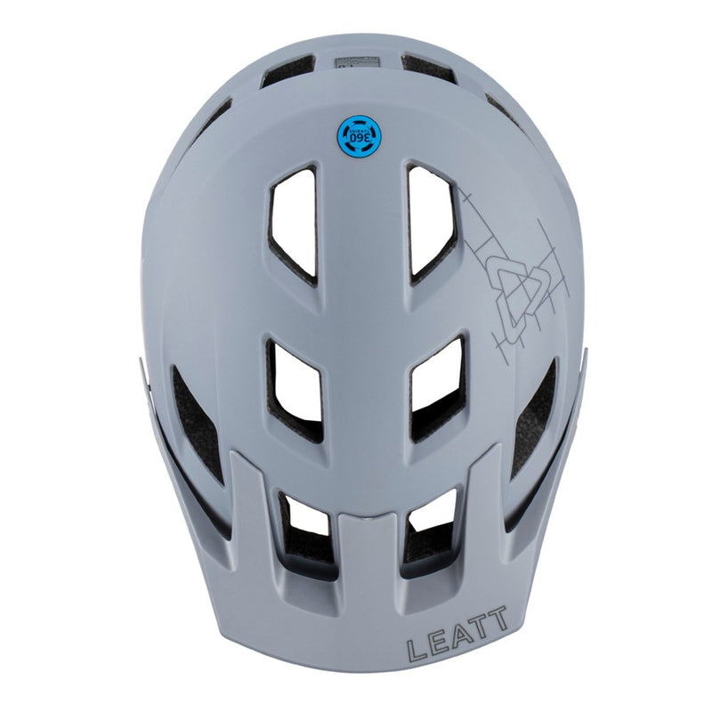 Load image into Gallery viewer, Leatt MTB All MTN 1.0 V23 Helmet Titanium - Small 51-55cm
