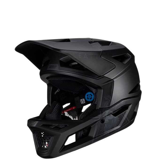 Leatt MTB Gravity 4.0 V23 Stealth Helmet - 57-58cm Medium