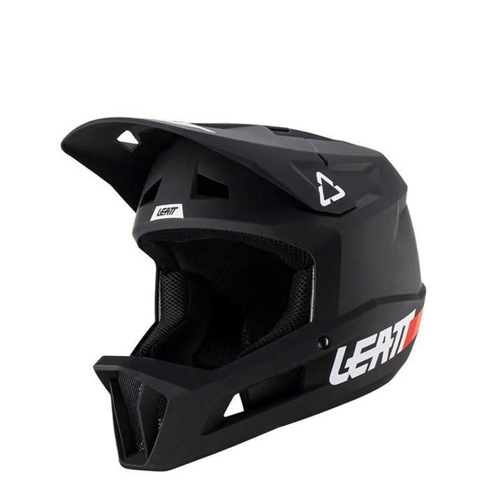 Leatt MTB Gravity 1.0 Full Face Helmet - Black - 57-58cm - Medium