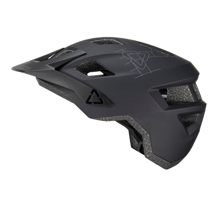 Load image into Gallery viewer, Leatt MTB All MTN 1.0 V23 Stealth Helmet - Medium 55-59cm
