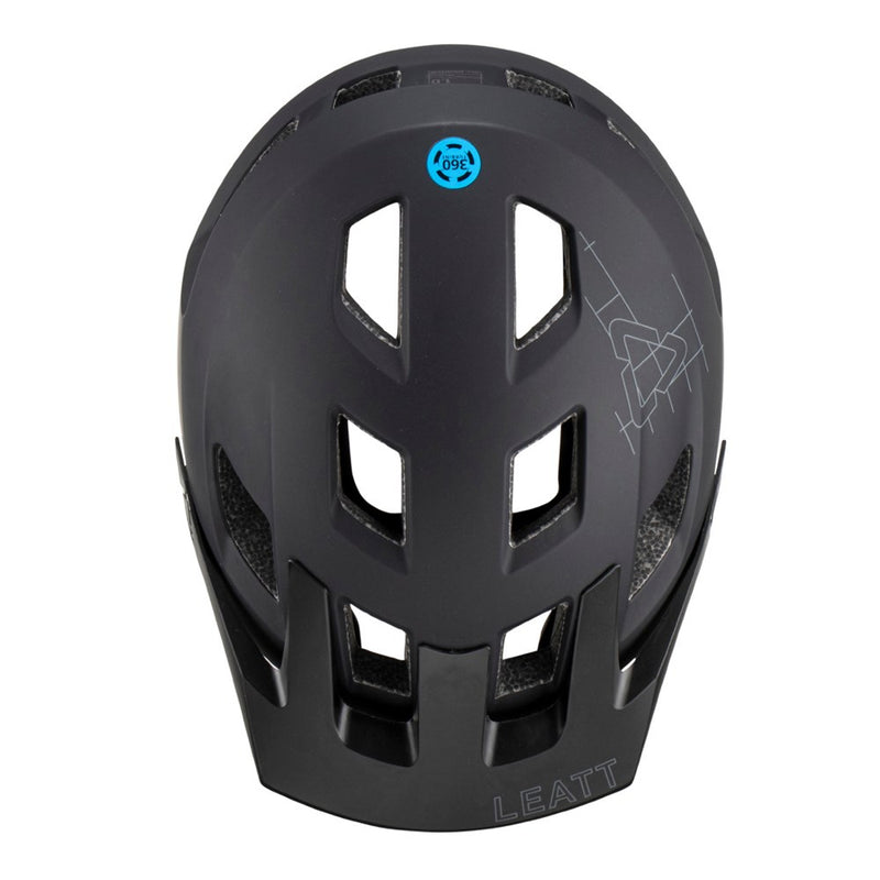 Load image into Gallery viewer, Leatt MTB All MTN 1.0 V23 Stealth Helmet - Medium 55-59cm

