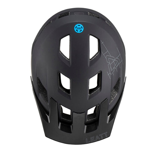 Leatt MTB All MTN 1.0 V23 Stealth Helmet - Medium 55-59cm