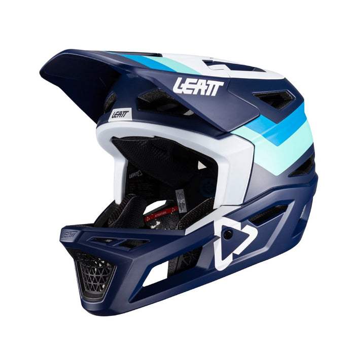 Leatt MTB Gravity 4.0 V23 Full-Face Helmet - Blue