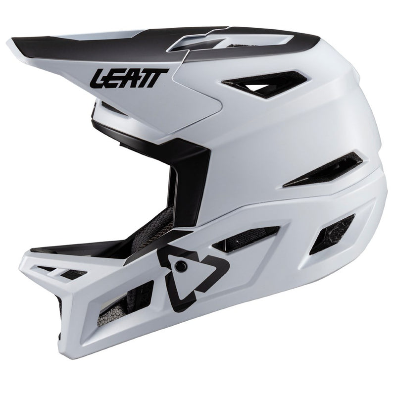 Load image into Gallery viewer, Leatt MTB Gravity 4.0 Full-Face Helmet - White - 57-58cm Medium
