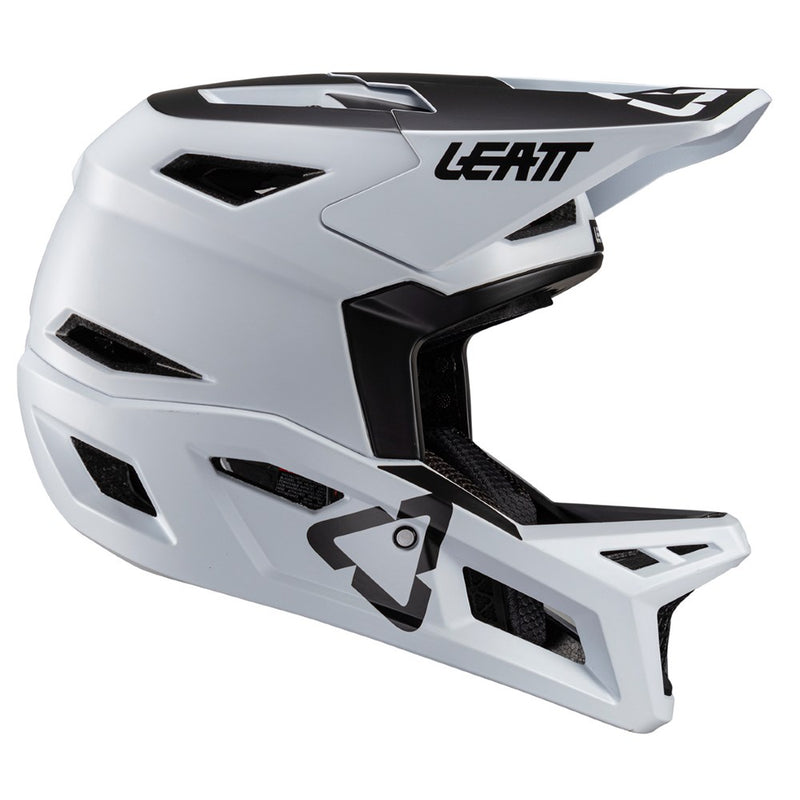 Load image into Gallery viewer, Leatt MTB Gravity 4.0 Full-Face Helmet - White - 57-58cm Medium
