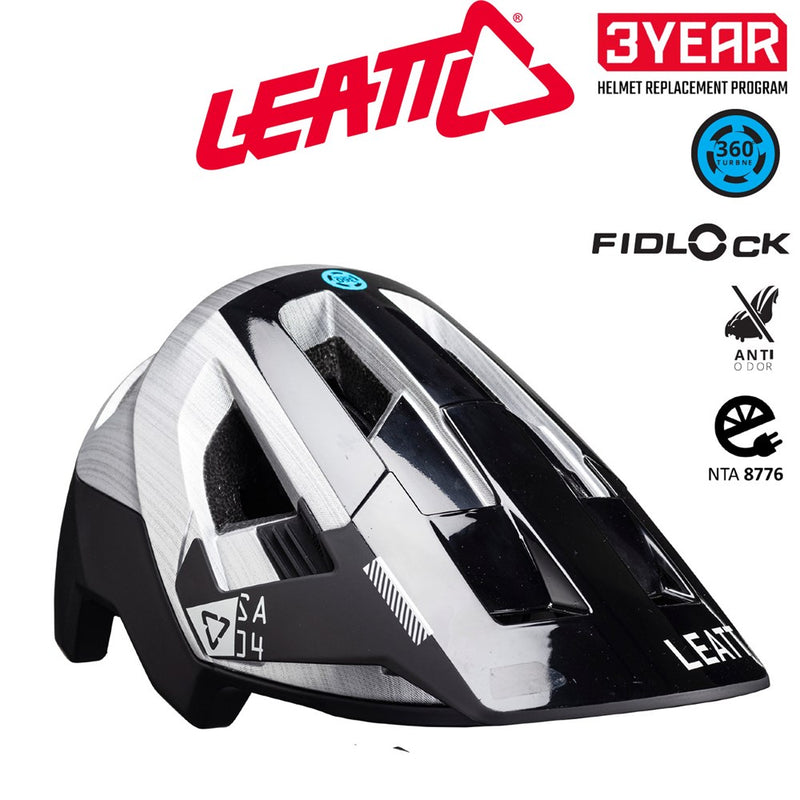 Load image into Gallery viewer, Leatt MTB AllMtn 4.0 Brushed Helmet - 55-59cm Medium
