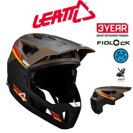 Leatt MTB Enduro 4.0 V25 Helmet - DH Certified - Adult