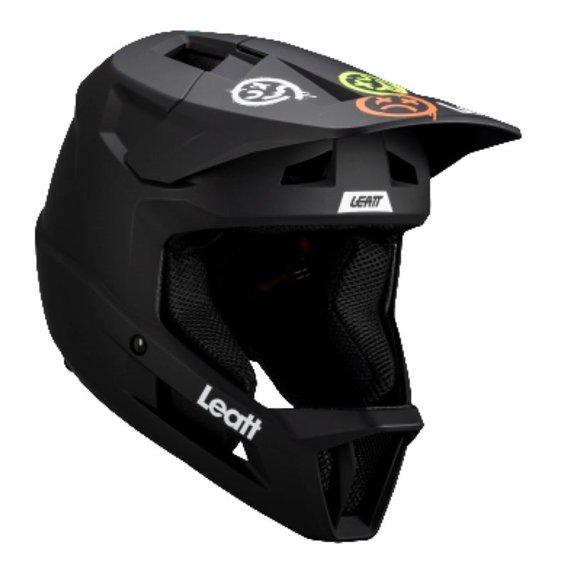 Load image into Gallery viewer, Leatt MTB Gravity 1.0 Full Face Helmet - Junior Black
