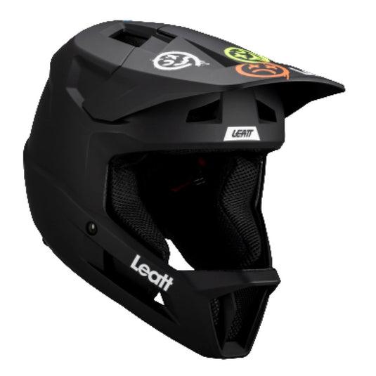 Leatt MTB Gravity 1.0 Full Face Helmet - Junior Black