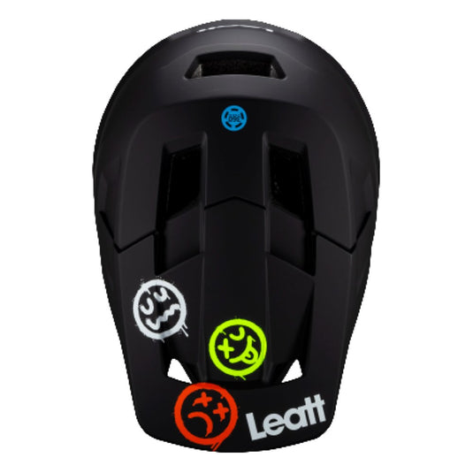 Leatt MTB Gravity 1.0 Full Face Helmet - Junior Black