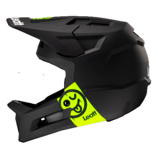 Leatt MTB Gravity 1.0 Full Face Helmet - Junior Black