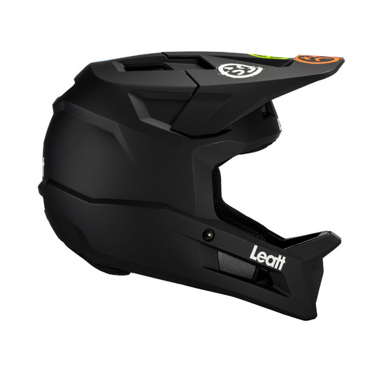 Leatt Gravity 1.0 Full Face Helmet - Junior Black - 51-52cm XX-Small
