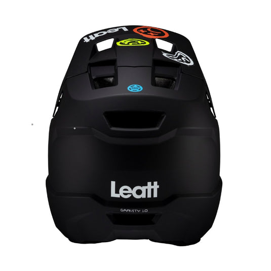 Leatt Gravity 1.0 Full Face Helmet - Junior Black - 51-52cm XX-Small