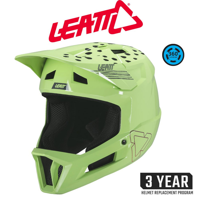 Load image into Gallery viewer, Leatt Gravity 1.0 Full Face Helmet - Mojito - 51-52cm XX-Small
