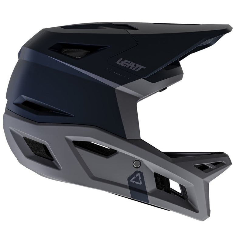 Load image into Gallery viewer, Leatt MTB Gravity 4.0 Full-Face Helmet Stealth Black/Grey
