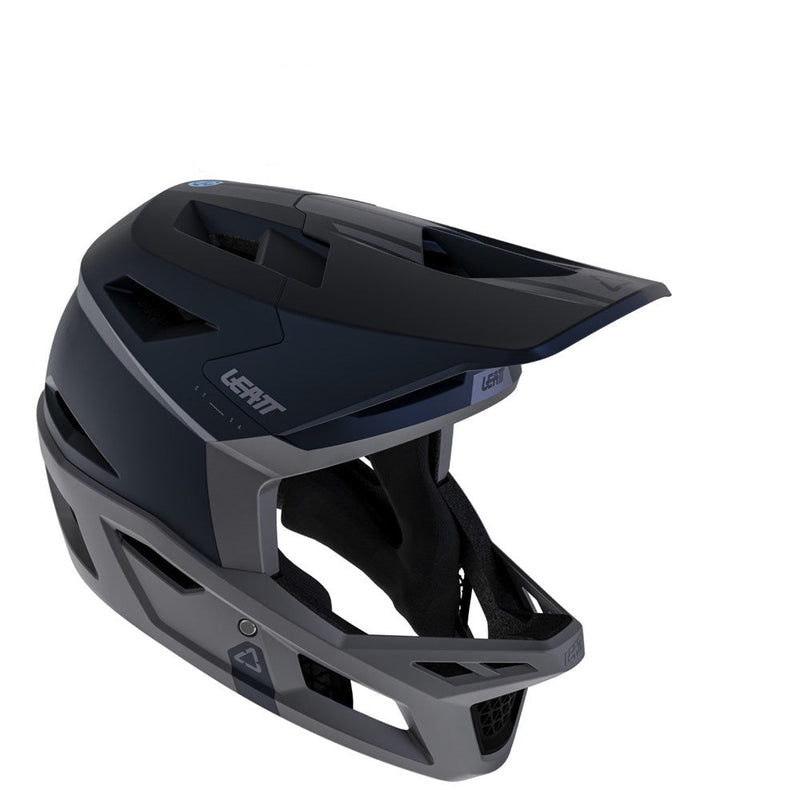 Load image into Gallery viewer, Leatt MTB Gravity 4.0 Full-Face Helmet Stealth Black/Grey
