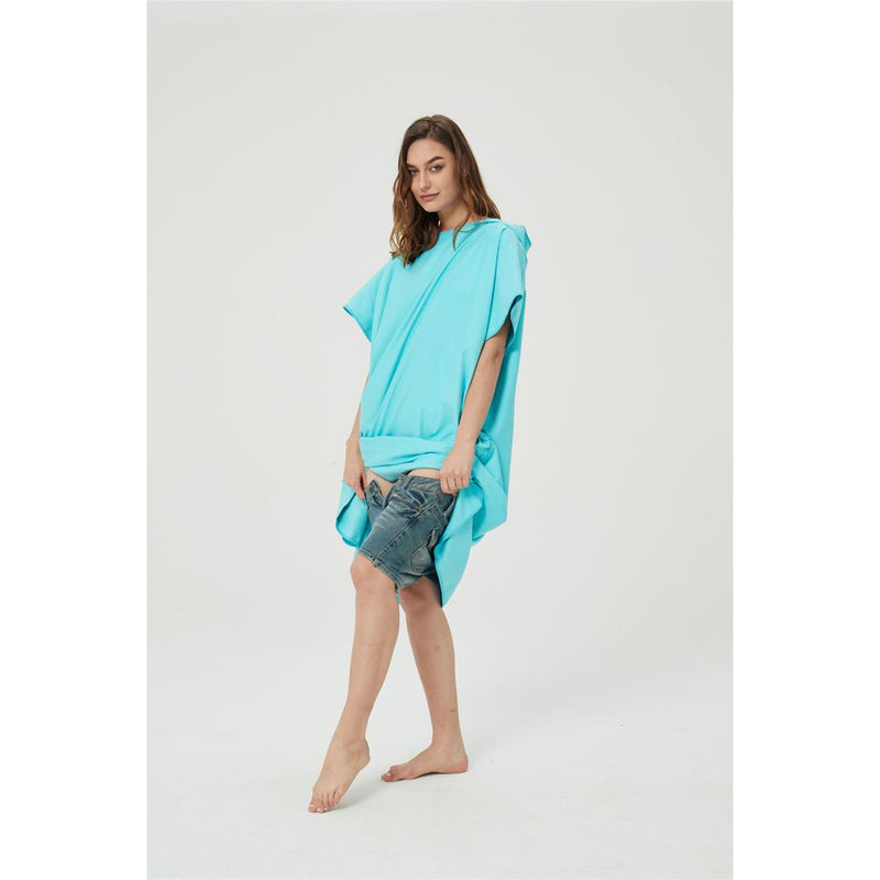 Load image into Gallery viewer, Hooded Towel Teal
