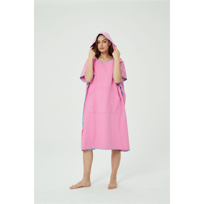 Load image into Gallery viewer, Hooded Towel Pink 
