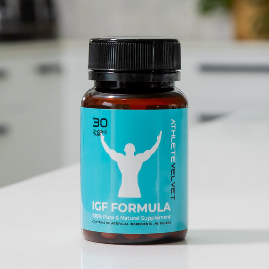 NZVel IGF Athlete Formula Deer Velvet - 30 x 3400NG Tablets