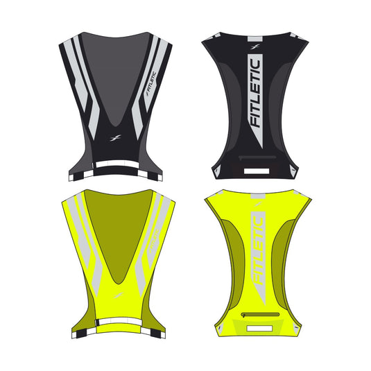 Fitletic Glo Reflective Safety Vest YEL