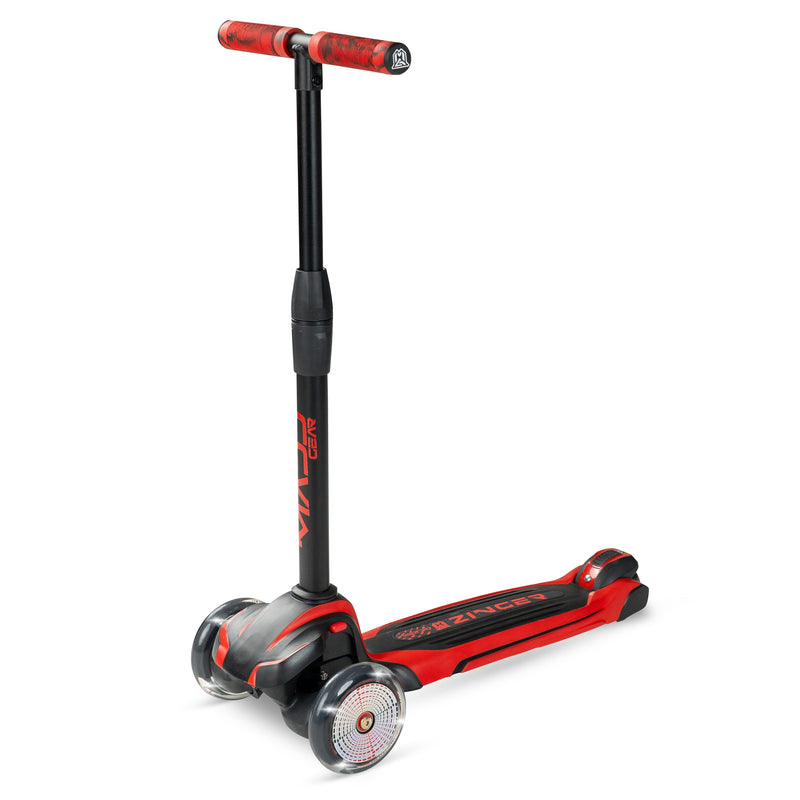 Load image into Gallery viewer, Madd Gear Zinger 3-Wheeled Scooter - Red - Kids
