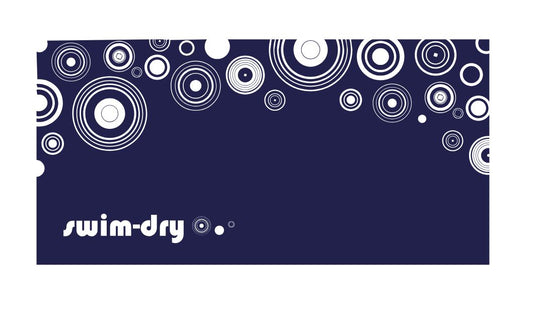 3413 Sea Breeze circle Navy (90 x 55 mm)