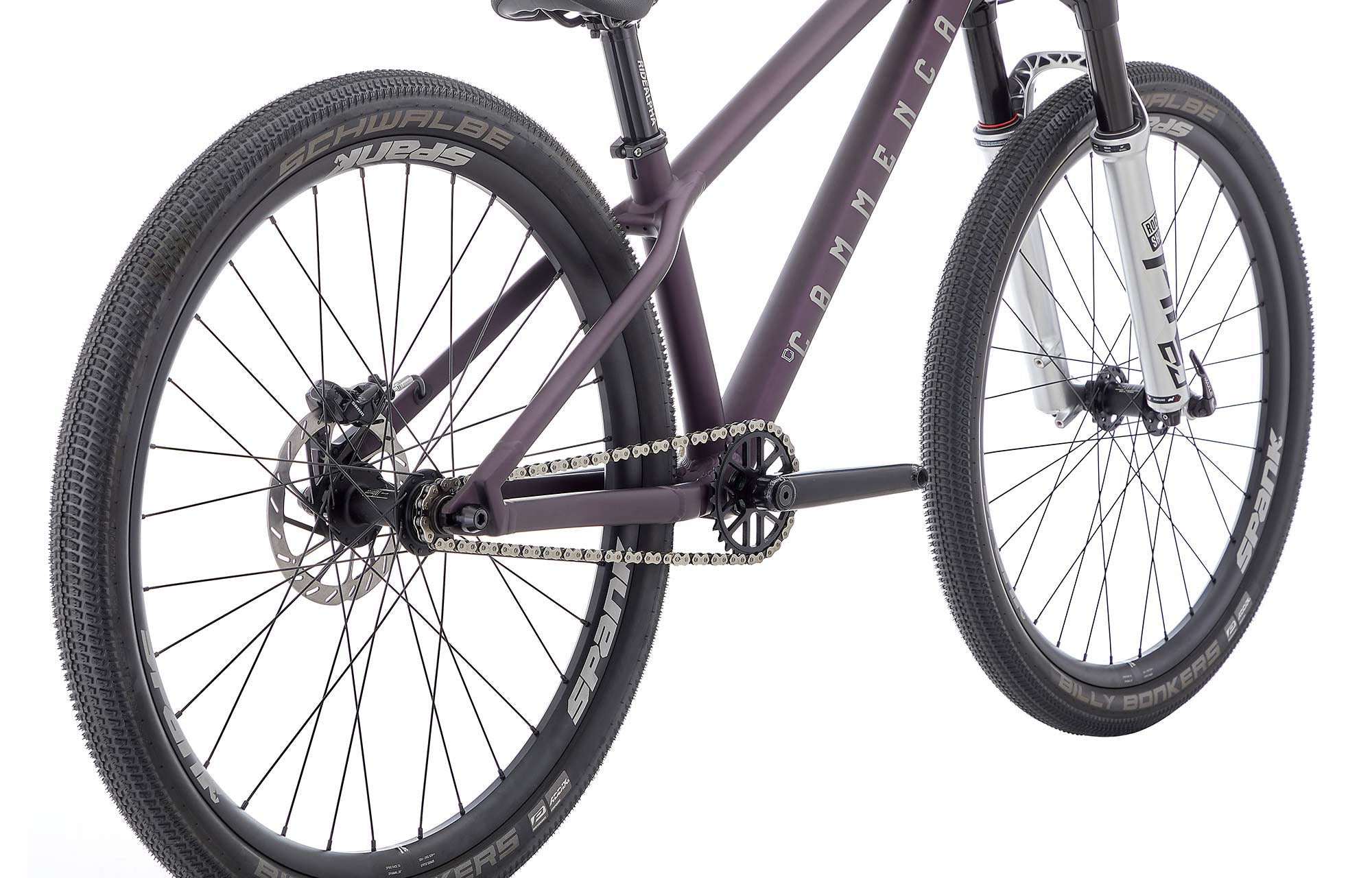 Commencal Absolut RS Metallic Purple Dirt Jump Bike