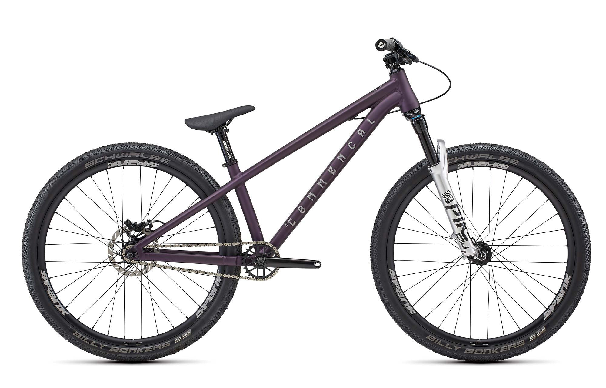 Commencal Absolut RS Metallic Purple Dirt Jump Bike