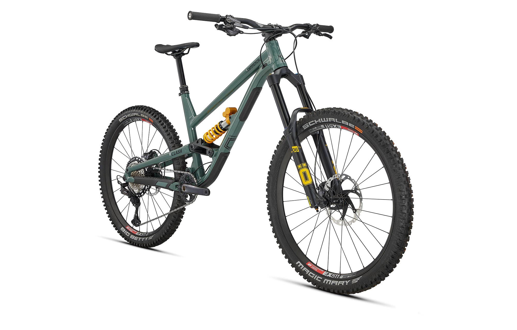 Commencal Clash Öhlins Edition in Keswick Green Enduro Bike