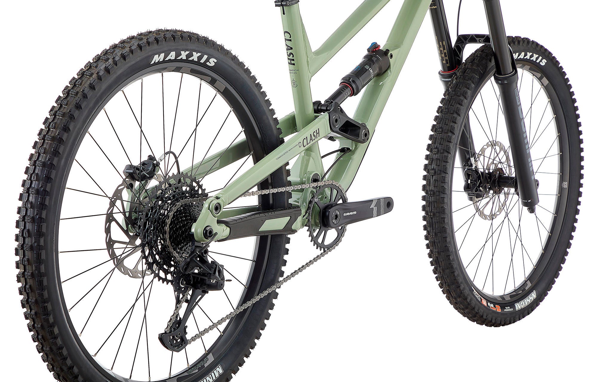 Commencal Clash Origin Heritage Green Enduro Mountain Bike