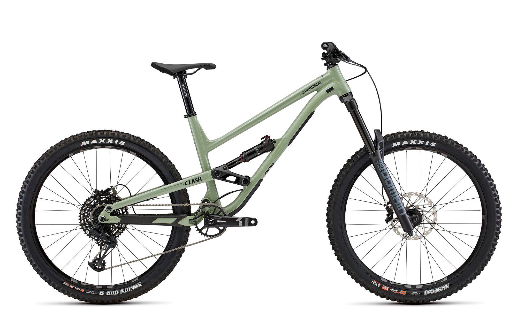 Commencal Clash Origin Heritage Green Enduro Mountain Bike