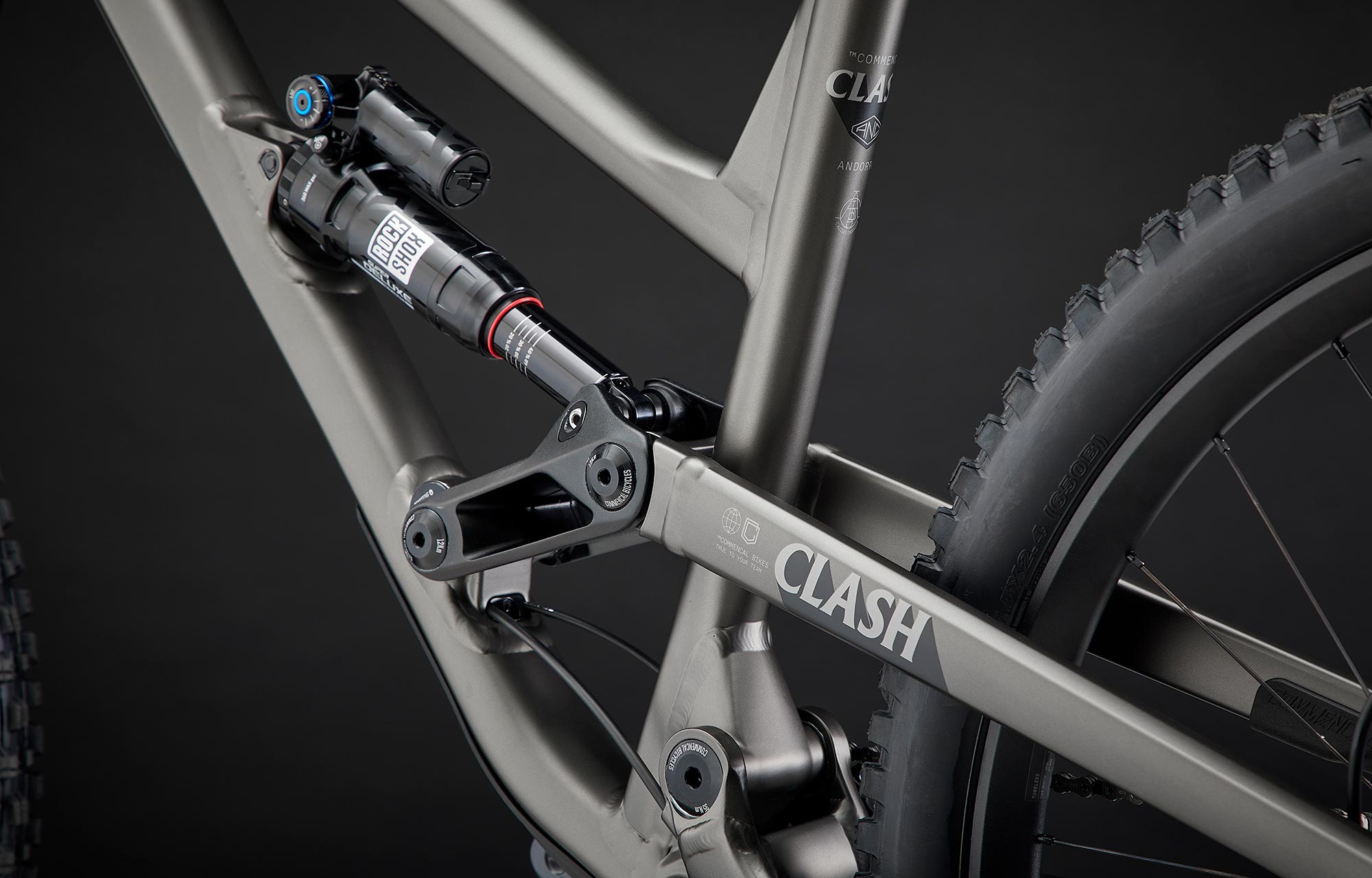 Commencal Clash Race Dark Slate Enduro Bike